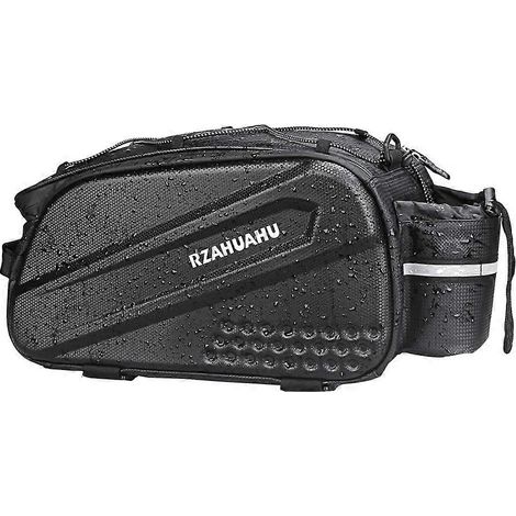 Sacoche de porte-bagages RZAHUAHU, sacoche rigide étanche en EVA de 10 L pour porte-bagages arrière de vélo, idéale pour le cyclisme, les trajets domicile-travail et la randonnée. (1/5)