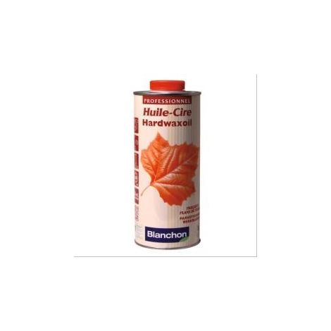 Huile cire de protection et décoration Blanchon gris blanc 1L