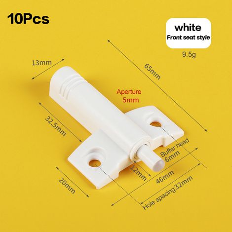 10 amortisseurs de fermeture pour portes de placards de cuisine (1/5)