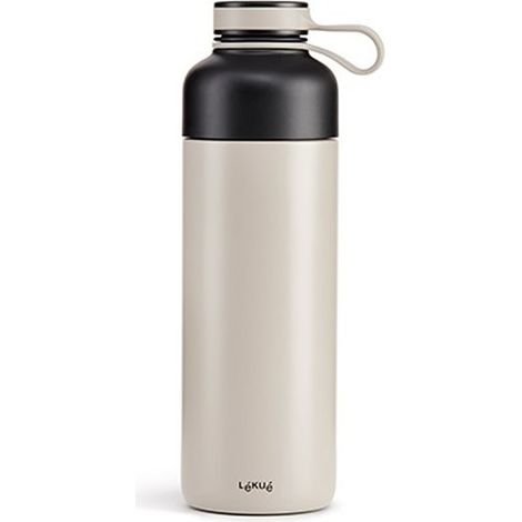 Botella Térmica de 0.5 L Gris - Bottle To Go - Lekue