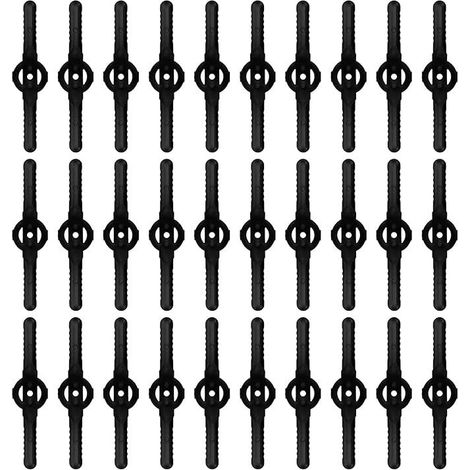 lames de rechange en coupe bordures tondeuse accessoires pour sans 30 pcs Plastique (1/5)