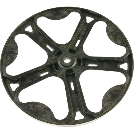 Ersatzteil - Kunststoff Riemenscheibe -  - BEKO, FAR, AYA, CONTINENTAL EDISON, BELLAVITA, LISTO, ALTUS, SABA, ESSENTIEL B, SELECLINE, GRUNDIG, OCEANIC, BLOMBERG, INDESIT, SURFLINE