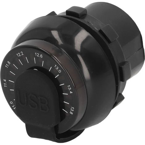Prise de charge double USB, adaptateur de chargeur DC12V pour VTT, camping-cars, SUV et bateaux (1/5)
