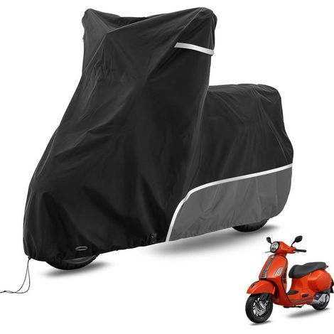 Bâche moto 420D imperméable pour Vespa GTS 300 HPE/Classic/SuperSport/GTV (sans top-case) (1/5)