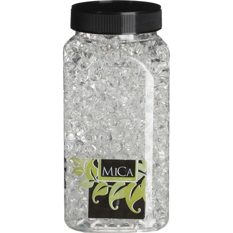 Mica Decorations Dekorative Perlen transparent 650 ml ca. 550 g Perlen