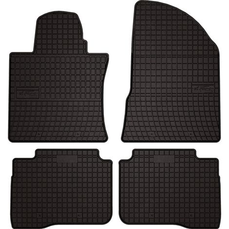 Alfombrillas de goma para SsangYong Korando IV SUV (2019-) - negras, ajustables (1/5)