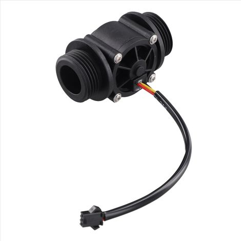 Adecuado para sensor de flujo de agua DN25 FS400A G1 de una pulgada, caudalímetro de efecto Hall con contador, rango de medición de 2 a 60 L/min, presión de funcionamiento de 1,75 MPa.