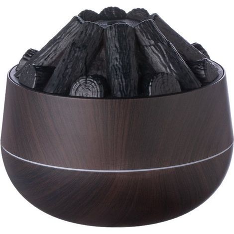 Luftbefeuchter – Aromatherapie-Luftbefeuchter – Aromatherapie-Diffusor mit Flammeneffekt – 300 ml – USB – Tischgerät – Kompakte Größe – Tragbar – Für Zuhause – Extrem leise – Geeignet fürs Schlafzimme (1/5)