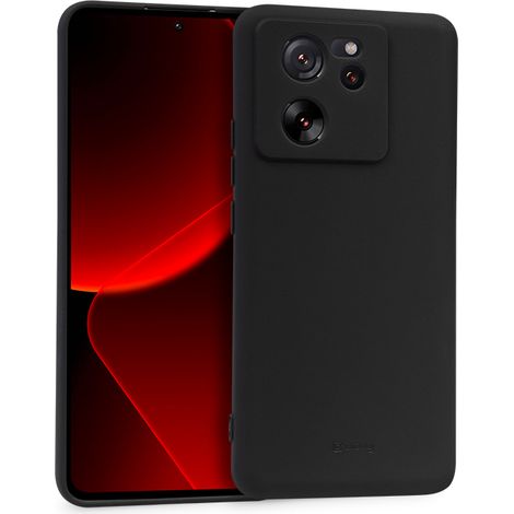 Cover Crong Color - Custodia per Xiaomi 13T/13T Pro (Nero) (1/5)