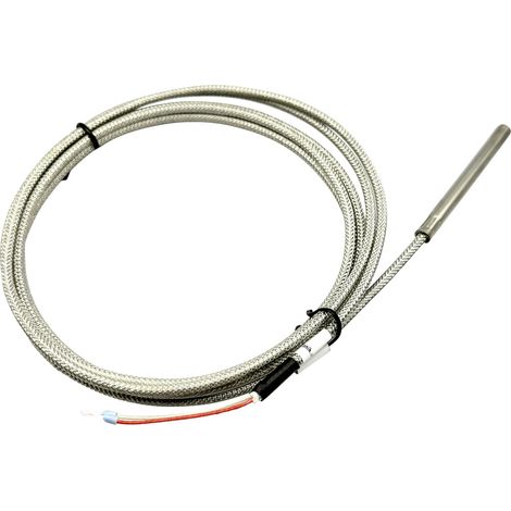 Enda Temperatursensor K1-PT100-6x60-2M Fühler-Typ Pt100 Messbereich Temperatur-50 bis 400 °C Kabel (1/3)
