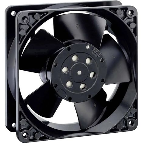 [NEUWERTIG] B-Ware Ebm Papst Axiallüfter Ventilator 4850 N Schwarz Metall Kühlung Elektro 119 Mm