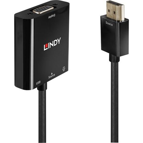 Lindy HDMI-zu-VGA- und Audio-Konverter, 38285