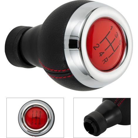 Pommeau de Levier de Vitesse Compatible pour MINI COOPER R55 R56 R57 R58 R59 R60 R61 F54 F55 F56 F57 (5 Vitesses)