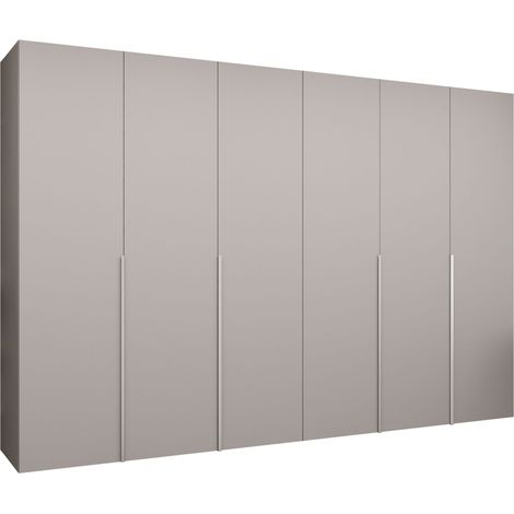 Armario Hartford 539, Cachemira, 202x300x52cm, Puertas de armario: Con bisagras, Número de estantes: 0 (1/5)