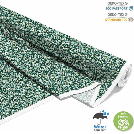 Dekorativer Outdoor-Stoff Oxford - Motiv Blumen I DX5261 (1/5)
