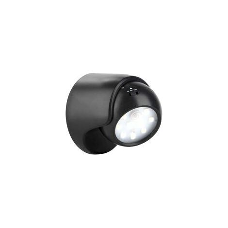 Außenwandleuchte mit Bewegungsmelder. 1000 Lumen LED-Außenbeleuchtung. Batteriebetrieben, kabellos. 360° drehbar und neigbar. (1/5)