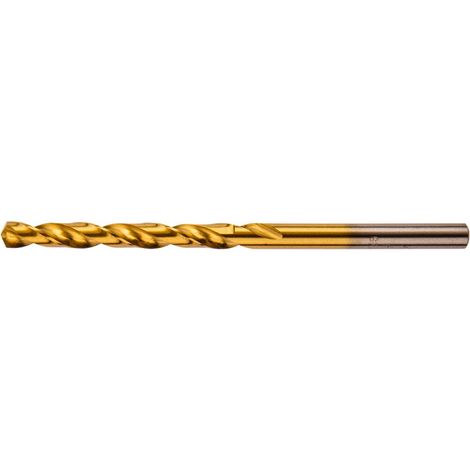 Foret en acier rapide au titane et nitruré (HSS-TiN), 3,5 mm (1/2)