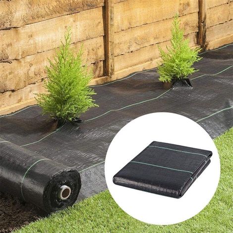 Bâche Anti-Adventices Jardinière Professionnelle – PE 3m x 1.2m – Perméable Air et Eau – Réutilisable Matériel d'Agriculture (1/5)