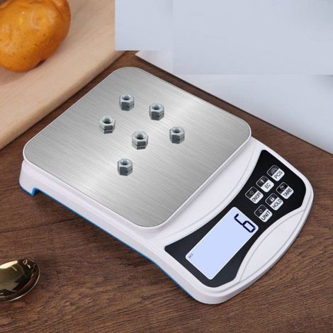 Balance de cuisine domestique, balance de précision pour aliments cuits au four, balance alimentaire en grammes, mini balance (1/2)