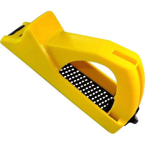 C45990 - Universal Plasterboard Planer/Rasp 145x40mm - Abrasive Drywall Hand Tool for Smoothing Plasterboard/Gypsum Board - Filing/Raping/Planing - Plastic Handle (1/2)