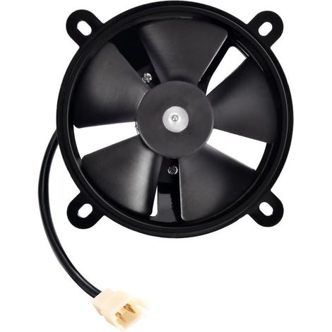 Wasserkühlventilator für 12V DC-Kühler, kompatibel mit TaoTao 200cc/250cc Quad- und Go-Kart-Motoren und anderen Marken (Modifikationsteile für den Kühlventilator) (1/4)