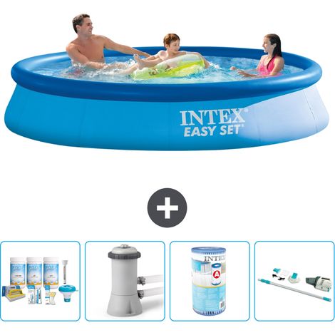 Intex Piscine Easy Set Ronde - 366x76 cm - 5-pièces  S30630 (1/5)