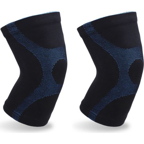 2 Pièces Genouillère Élastique Respirante pour Hommes et Femmes, Sport, Course à Pied, Volleyball (1/5)