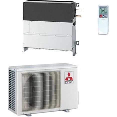 Mitsubishi Einbau-Bodenklimaanlage SFZ-M25VA 9000 BTU WECHSELRICHTER NEUE KLASSE A++/A+