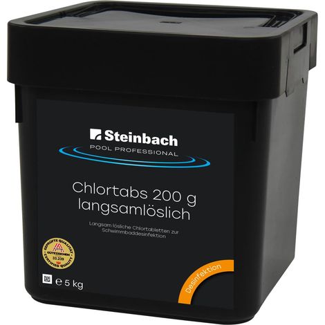 Steinbach Pool Professional Chlortabs 200 g organisch 5 kg (1/3)