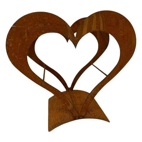 Holzhalter Herz 43 x 44 x 25 cm Dekofigur