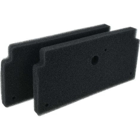vhbw 2x Schaumstofffilter Ersatz für Bosch 12022801 für Wäschetrockner