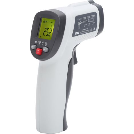 GM550F Thermomètre infrarouge -50℃ à 500℃ Affichage LCD jaune Mesure de température industrielle sans contact (1/5)