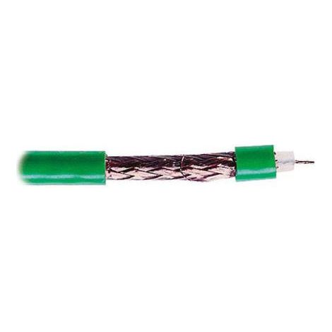 Câble coaxial CAE Groupe, KX6, 100m, Vert ( Prix pour Bobine de 100 Mètres )
