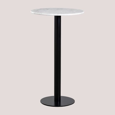 Tavolo alto da bar rotondo in marmo (Ø60 cm) Rocher SKLUM            