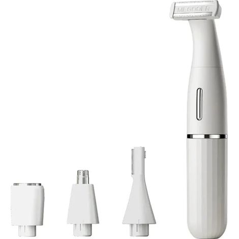 4 in 1 Epilierer Damen Rasierer USB aufladbar Augenbrauen Nase (1/5)
