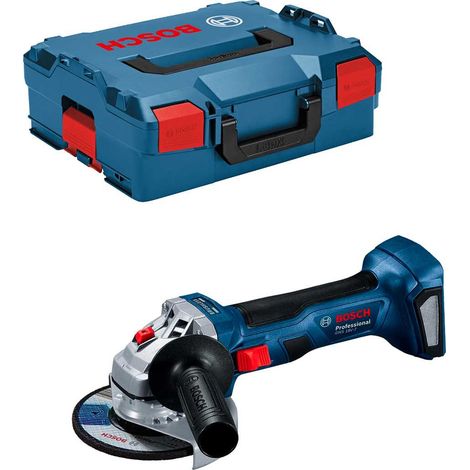 Bosch Professional 06019H9002 GWS 18V-7 Smerigliatrice Angolare a Batteria Brushless 125 mm 18V 11000 rpm con L-BOXX 136 (1/10)