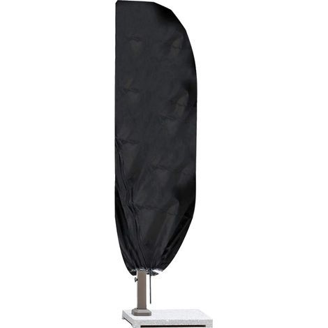 Housse de Pluie, Housse de Parapluie de Jardin antirouille côté imperméable réglable léger pour Patio(280 30/81/46cm) (1/5)