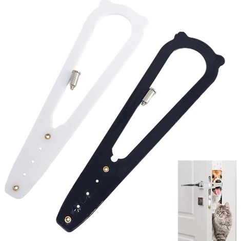 pestillos para puerta de gato: cerraduras alternativas, cerradura para puerta de bebé, pestillo de soporte para puerta de gato para dejar entrar a los gatos y mantener a los perros fuera.