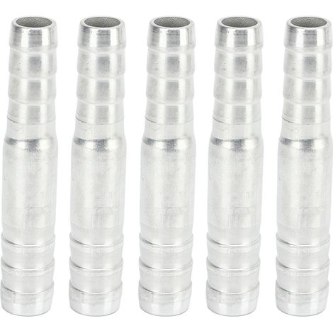 Lot de 50 raccords cannelés pour tuyaux de climatisation, connecteurs en aluminium universels pour modifications de tuyauterie de 12,5 mm à 14 mm. (1/5)