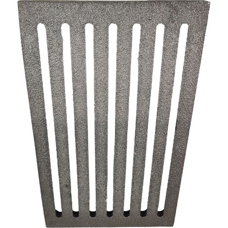 Grille à cendres B pour poêles à cheminée – Fonte de qualité supérieure – Dimensions 287 x 170 x 30 mm – Encastrable et compatible Techfire – Kaminxpert - UNI-1068