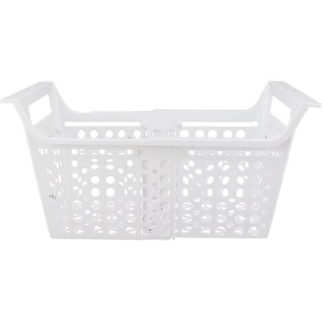 Panier de congélation horizontal, grand bac de rangement extensible en PP, robuste avec poignée, accessoire de cuisine, grande capacité (1/5)