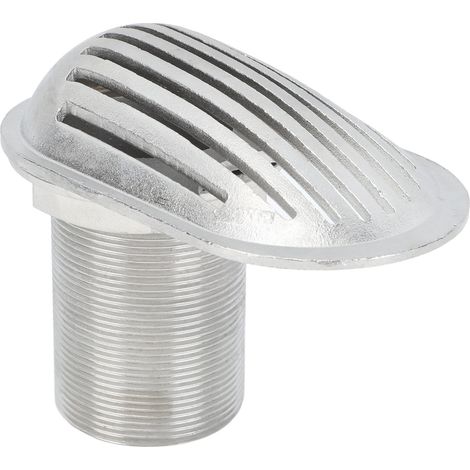 Lot 2 Filtre Crépine d'Arrivée d'Eau Marine Inox 316 à Encaster pour Bateau, Yacht, Kayak (1/5)
