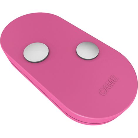 TOPD2RPS Télécommande 2 canaux rose à code tournant CAME (1/4)
