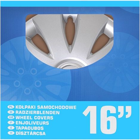 Set copricerchi Aura 16 pollici 4 pezzi in scatola espositiva (1/5)