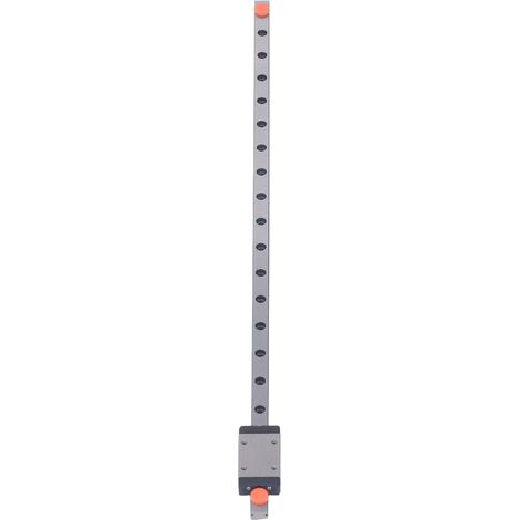 Rail de guidage linéaire en acier avec palier MGN7H-300-1R et bloc chariot