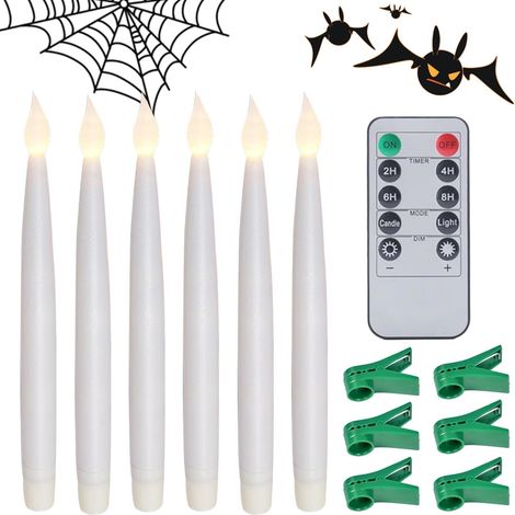 Bougies Flottantes Sans Flamme,Bougies Électriques avec (1/5)