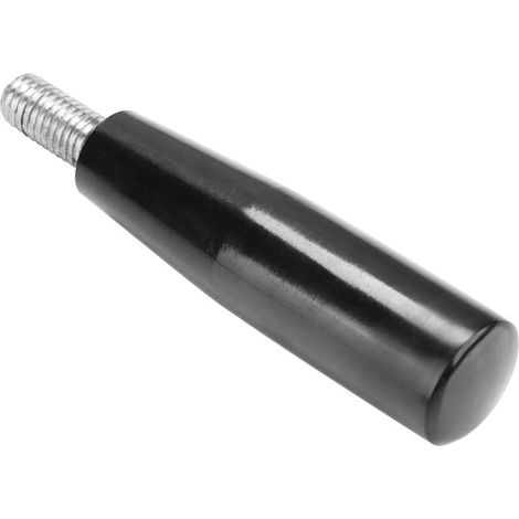 5 Pièces - Poignée Tournante - Filetage Mâle M10 - Accessoire de Fixation pour Fraiseuse Industrielle - Bakélite Noir - 80cm