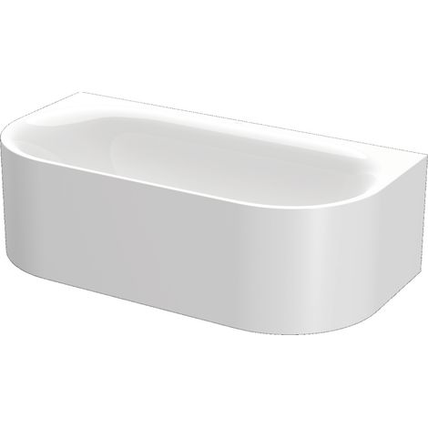 BetteLux Oval I Silhouette Vorwand-Badewanne 190x95x45cm, 2 (1/5)