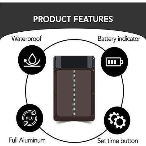 Porte automatique pour poulailler avec capteur de luminosité, accessoire pratique pour l'automatisation de votre poulailler (1/5)