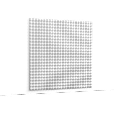 3d panneau mural Orac Decor W117 MODERN SLOPE Dalle pour mur et plafond Élement décorative design moderne blanc 1 m2 (1/5)